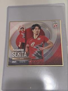 龍神NIPPON　関田誠大選手　ミニ色紙、ブレスレット 60 【関田誠大】全日本男子バレーオフィシャルカード2020 「龍神