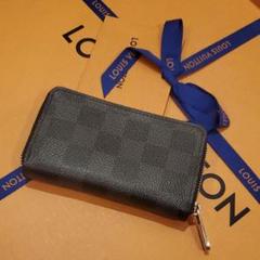 100%本物 ルイヴィトン N63076 ジッピー・コイン パース グラフィット