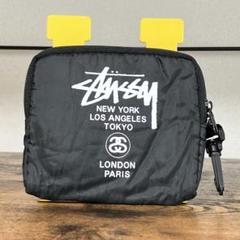 Stussy ウエストポーチ ジャガード　花柄　y2k 古着　サブカル Stussy ウエストポーチ ジャガード 花柄 y2k 古着 サブカル