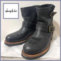 ★送料込★フープディドゥ【3連ベルト ドレープエンジニアブーツ】✰︎26.5cm✰︎ ジーノ ドレープ エンジニア ブーツ ショート ze2468 GY 26.5cm