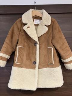 最終値下げ!ZARA girls 116 6size フェイクムートンコート
