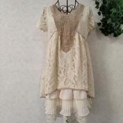 森ガール フェアリーグランジ 姫系 総レース 刺繍入り