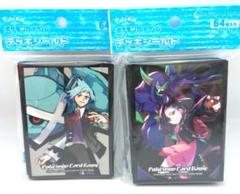 【新品未開封・ポケセン】シールド マリィ&ダイゴ ブラック セット
