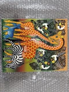 【正規品】 20*28cm 絵 ティンガティンガ Tingatinga u*8様 (F3号 メルカリ - 絵画
