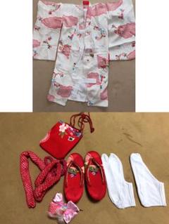 七五三セット 3歳 着物 髪飾り 草履 巾着 足袋バッグ セット