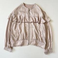 現行✨可愛い　GRACE CONTINENTAL サテンフリルブルゾン　フリル