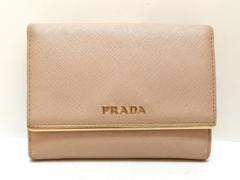 PRADA(プラダ) Wホック財布 - レザー
