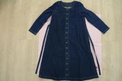 ピンクハウス　デニム　チュニック　ワンピース kotohayokozawa×PINK HOUSE DENIM JUMPER SKIRT （ロング