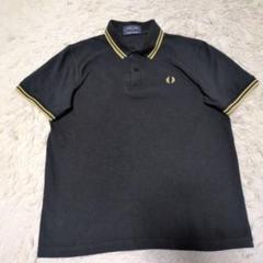 【美品】フレッドペリー　黒金　イングランド製　ブラック　ゴールド　美品 2025年最新】fred perry ポロシャツ ブラック ゴールドの人気