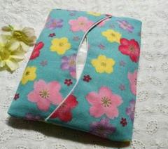 ハンドメイド ポケットティッシュケース　おしゃれ