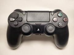 【動作良好】PS4コントローラー ブラック 80