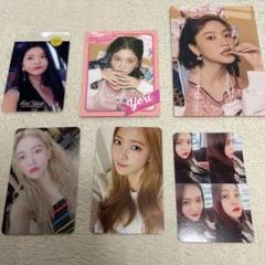 RedVelvet イェリ yeri③ トレカ カード ポスターグッズ レドベル 3点セット redvelvet イェリ トレカ 写真 レドベル ポイント消化
