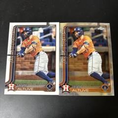 topps chrome 2025 ホセ アルトゥーべ　アストロズ