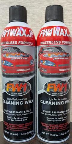 新品未使用　FW1 WAX クリーニングワックス 4本セット 水なし洗車＆ワックス剤【FW1】12本セット
