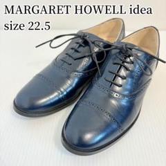 美品】マーガレットハウエル レザー レースアップシューズ