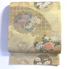クラシック ピンク 白 金色 絹 袋帯 5k1565 青 メルカリ - 着物 和装 花柄 緑 着物・浴衣