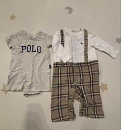 Polo Baby ロンパース・サスペンダーセット 70