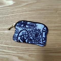 ハンドメイド＊ミナペルホネン【両面】ジャングルレリーフ＊ぷっくりポーチ＊429 0a6f40e059fe55216e428bdae47003