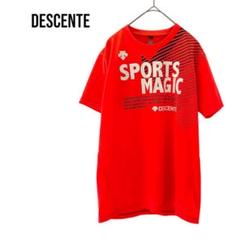 DESCENTE 半袖スポーツウェア　トレーニングトップス　大きめL