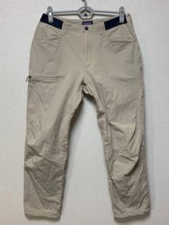 パタゴニア　ベージュ ワーク　パンツ ロゴボタン付き 2025年最新】patagonia メンズ ワークパンツ・カーゴパンツ