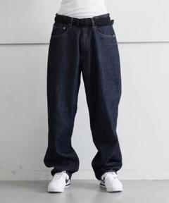 25SS AURALEE HARD TWIST デニムワイドパンツ 30のサムネイル