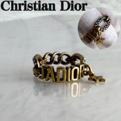 美品♡Christian Dior ディオール J'ADIOR ロゴ リング