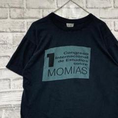 USA製90sヴィンテージTシャツ！シングルステッチ　ブラック半袖古着M724