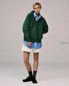A.PRESSE Vintage Half Zip Sweat shirt