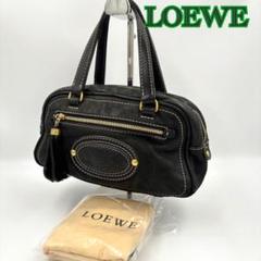 お値下げ❗️美品❗️LOEWE ロエベ　ブラックレザー　ハンドバッグ 楽天市場】ロエベ LOEWE スクイーズバック レザー ハンドバッグ