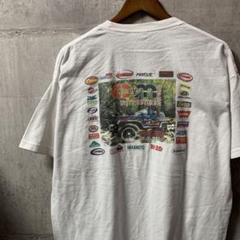 Tシャツ 90s 00s ヴィンテージ Y2K レース 車 オフロード H358
