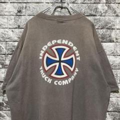 INDEPENDENT Tシャツ USA製 XL インディペンデント 超フェード