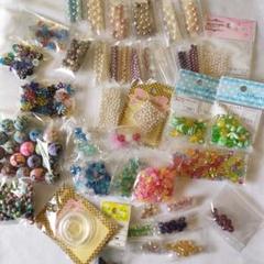 ハンドメイド ビーズ パールガラス まとめ売り