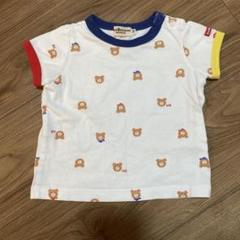 クマ柄 半袖Tシャツ