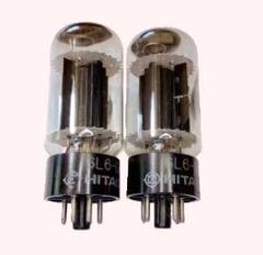 HITACHI 6L6GC 真空管 2本セット HITACHI 6L6GC 真空管 2本セット - メルカリ