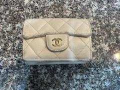 CHANEL シャネル ラムスキン 三つ折り 財布 ココマーク キルティング 2025年最新】シャネル 三つ折り財布の人気アイテム - メルカリ