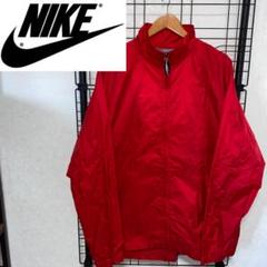 NIKE ナイキ ナイロンジャケット ジャケット レッド スウォッシュ 90's