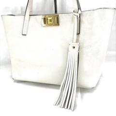 【FURLA】フルラ　トートバッグ　ショルダーバッグ　白　ホワイト　White