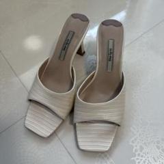 靴 herlipto Square-Toe Mules 37 訳あり herlipto Square-Toe Mules 37 - メルカリ