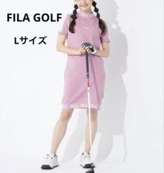 美品　FILA GOLF フィラゴルフ　レディースモックネックワンピース　ゴルフ