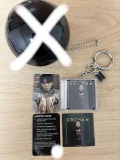 BTS ジョングクCD「GOLDEN」カプセルアルバムキーホルダー