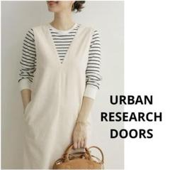 URBAN RESEARCH DOORS デニムジャンパースカート