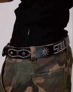 AFBベルト完売品 AFB エーエフビー ベルト LOGO BUCKLE BELT オンライン完売品