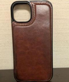 iphone アイフォン 13 / 14 ケース ブラウン