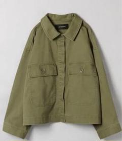 新品未使用 JEANASIS ミニタリージャケット nq2556-02_1.jpg