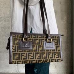美品.本物　FENDI フェンディ　ズッカ　FF トート　バッグ　本革　男女兼用 1000090529664-11.jpg?v=1752636254