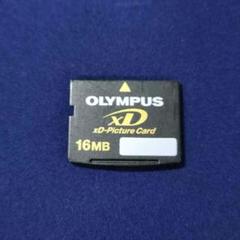 OLYMPUS xDピクチャーカード 16MB　フォーマット済　オリンパス