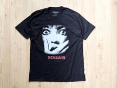 SCREAM Tシャツ XL ムービーT ビッグフェイスT ブラック