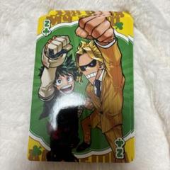 ヒロアカ　オールマイト　箔押しトランプ Amazon.co.jp: ヒーローアカデミア展 原画展 グッズ 箔押し