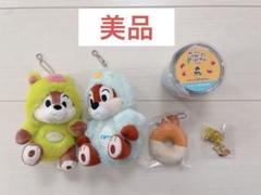 ディズニー 干支チップとデール ぬいぐるみキーホルダー ナノブロック
