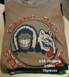 US古着 Tシャツ 10枚セット クセつよ キャラクター 系